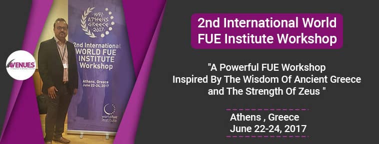 Dr. Kinnar Kapadia Attend 2nd International World FUE Workshop at Greece