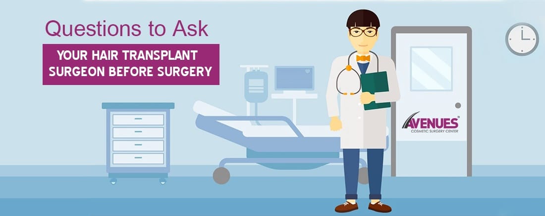 Questions to Ask Your Hair Transplant Surgeon Before Surgery
